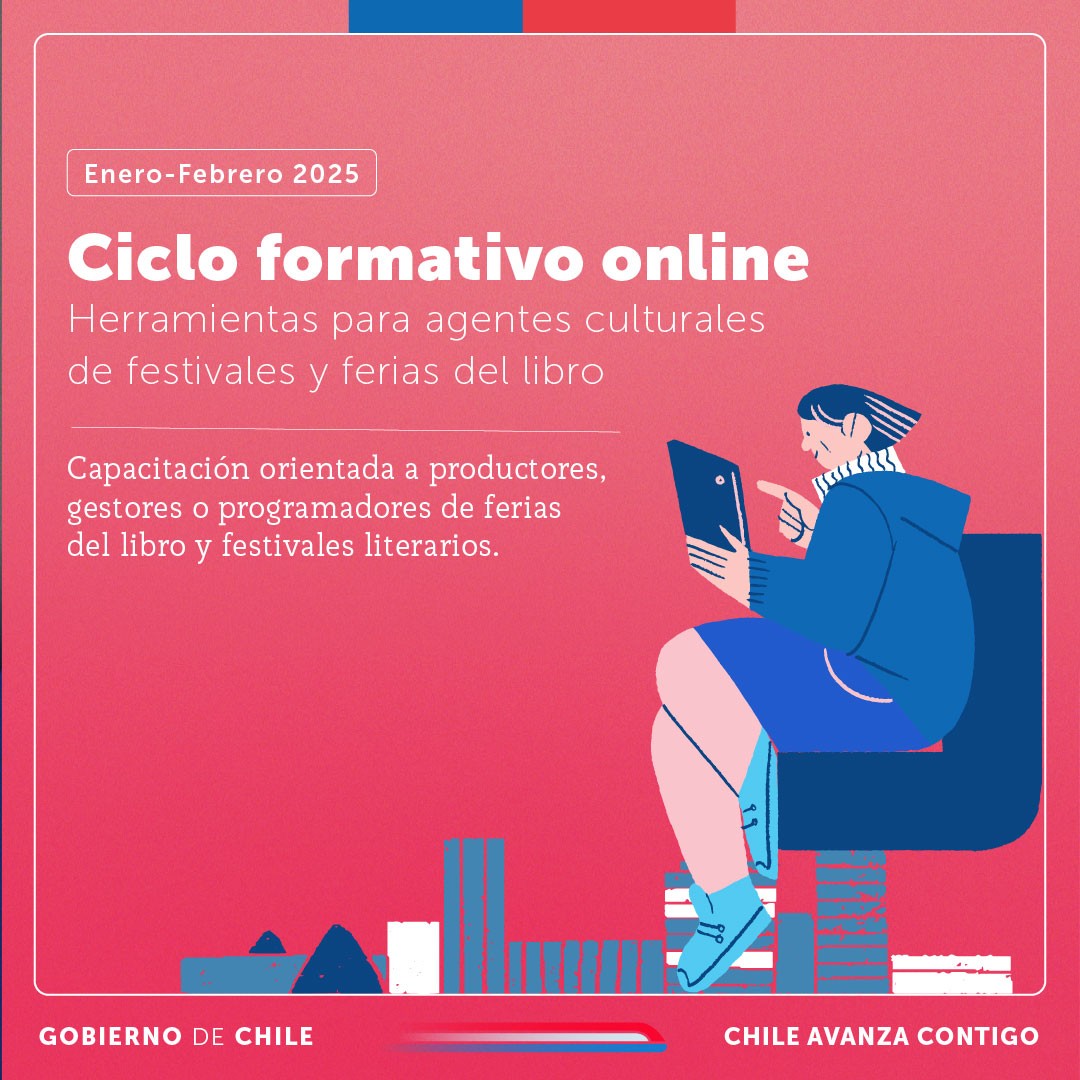 Inscripciones abiertas a talleres para el fortalecimiento de agentes culturales de ferias y festivales del libro