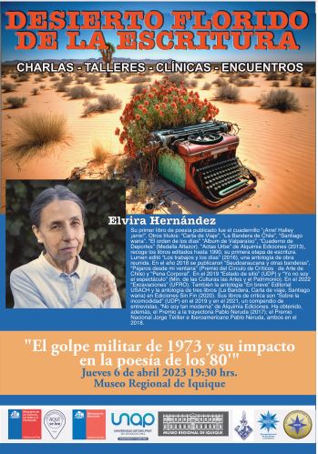 Desierto Florido de la Escritura: El Golpe Militar de 1973 y su impacto en la poesía de los años 80