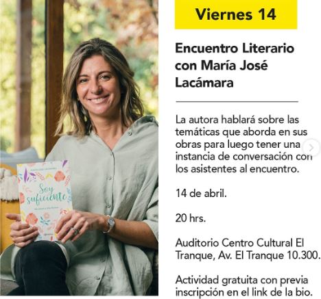 Encuentro Literario con María José Lacámara